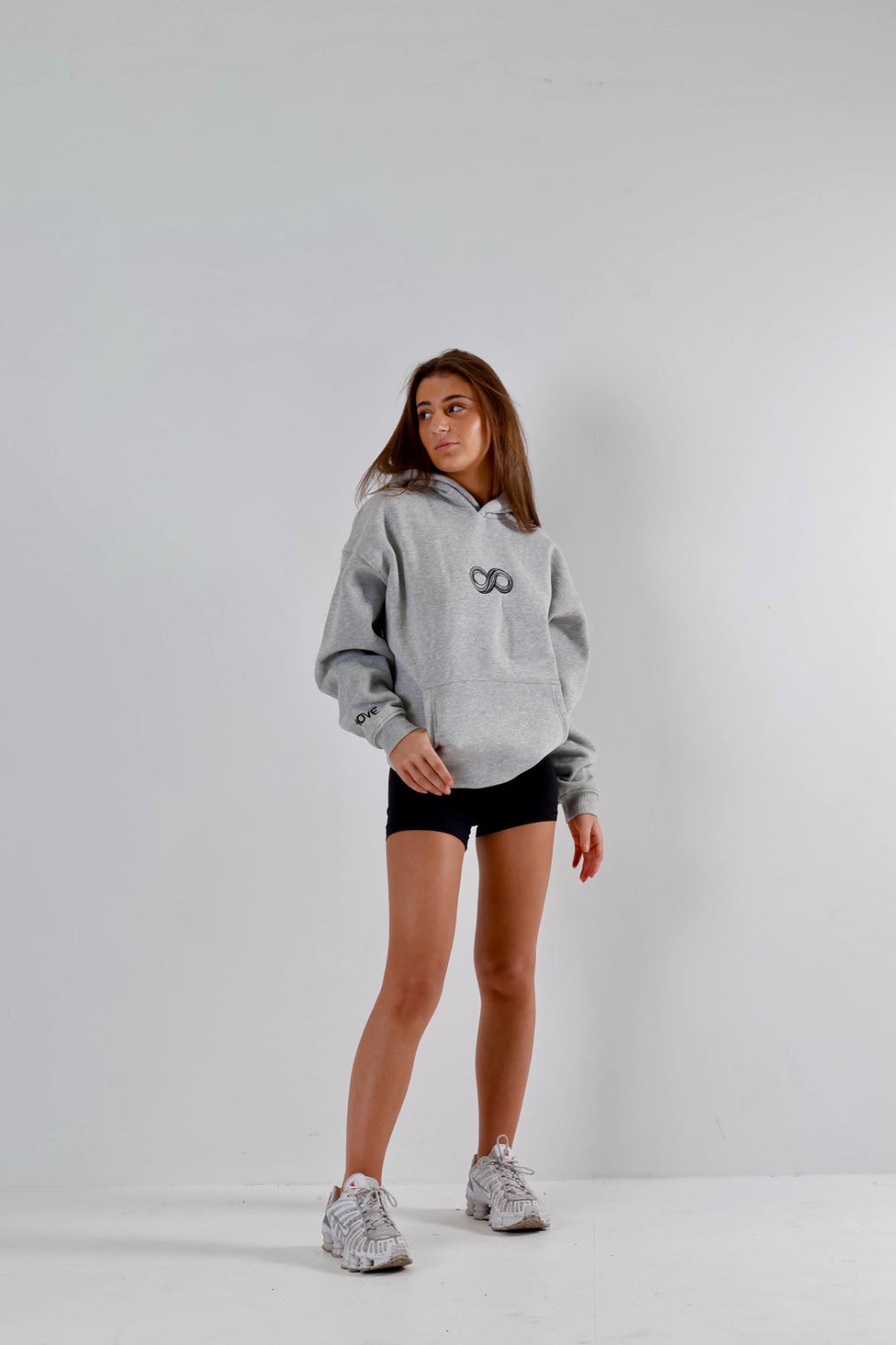 Everyday Infinite - Grey Fleecy Hoodie