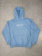 Infinite Origin - Carolina Blue Fleecy Hoodie