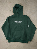 Infinite Origin - Pine Green Fleecy Hoodie