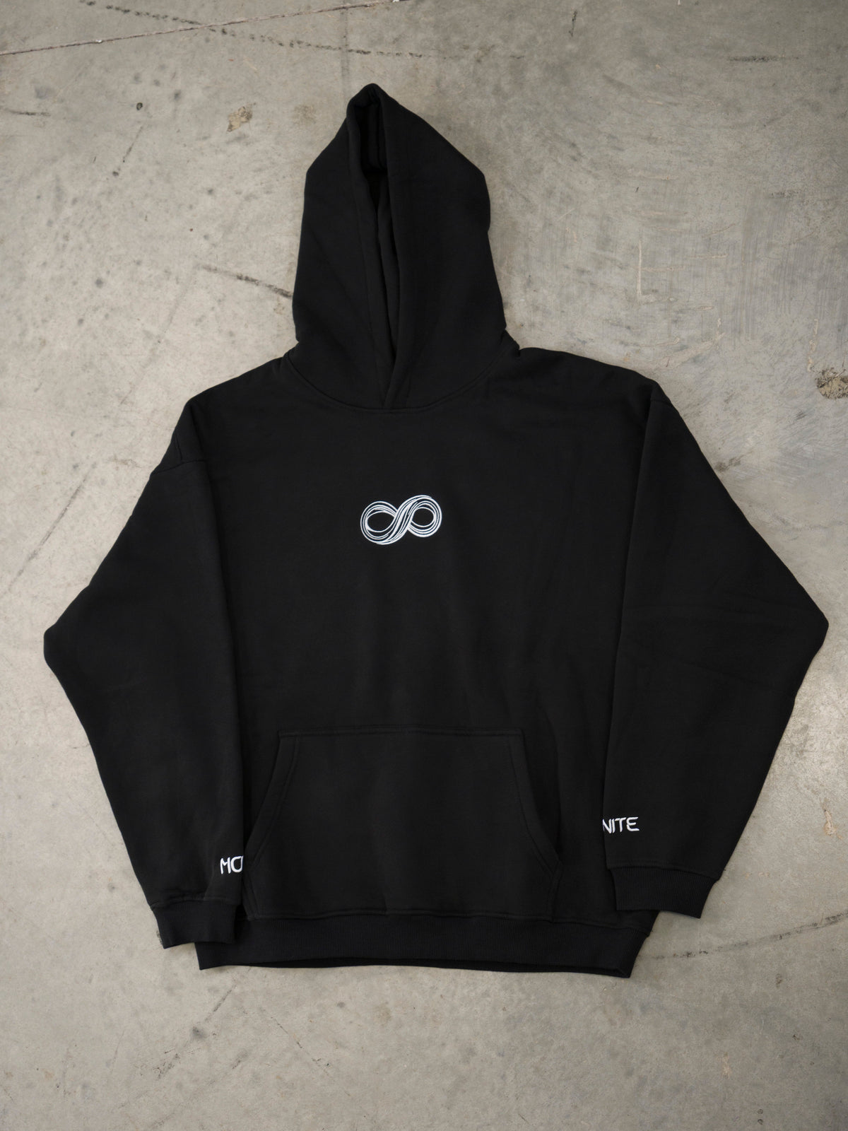 Everyday Infinite - Black Fleecy Hoodie