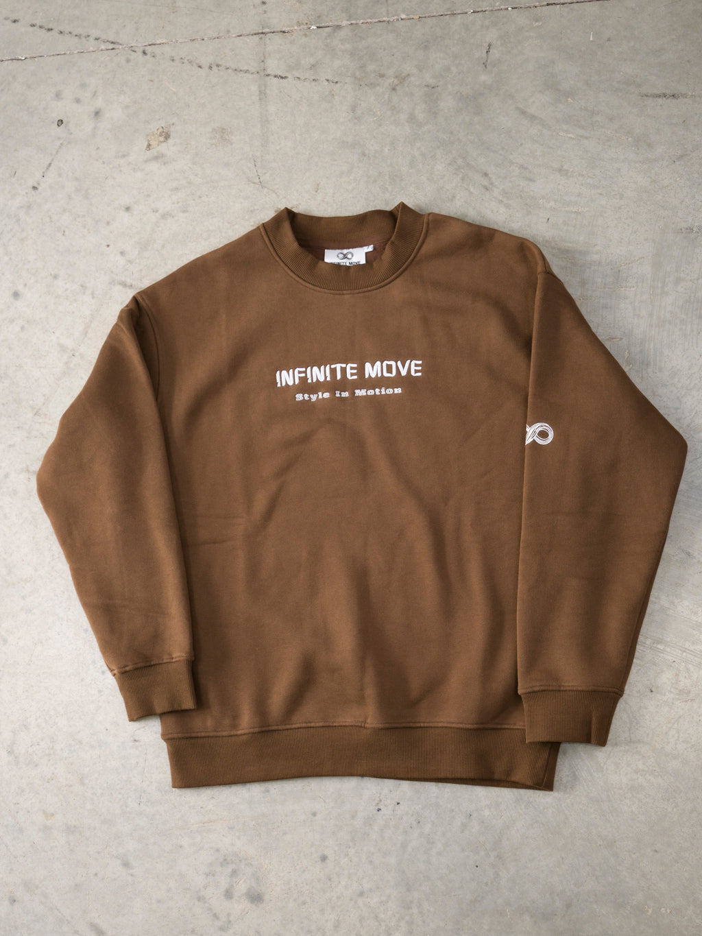Infinite Limitless - Brown Crew Neck