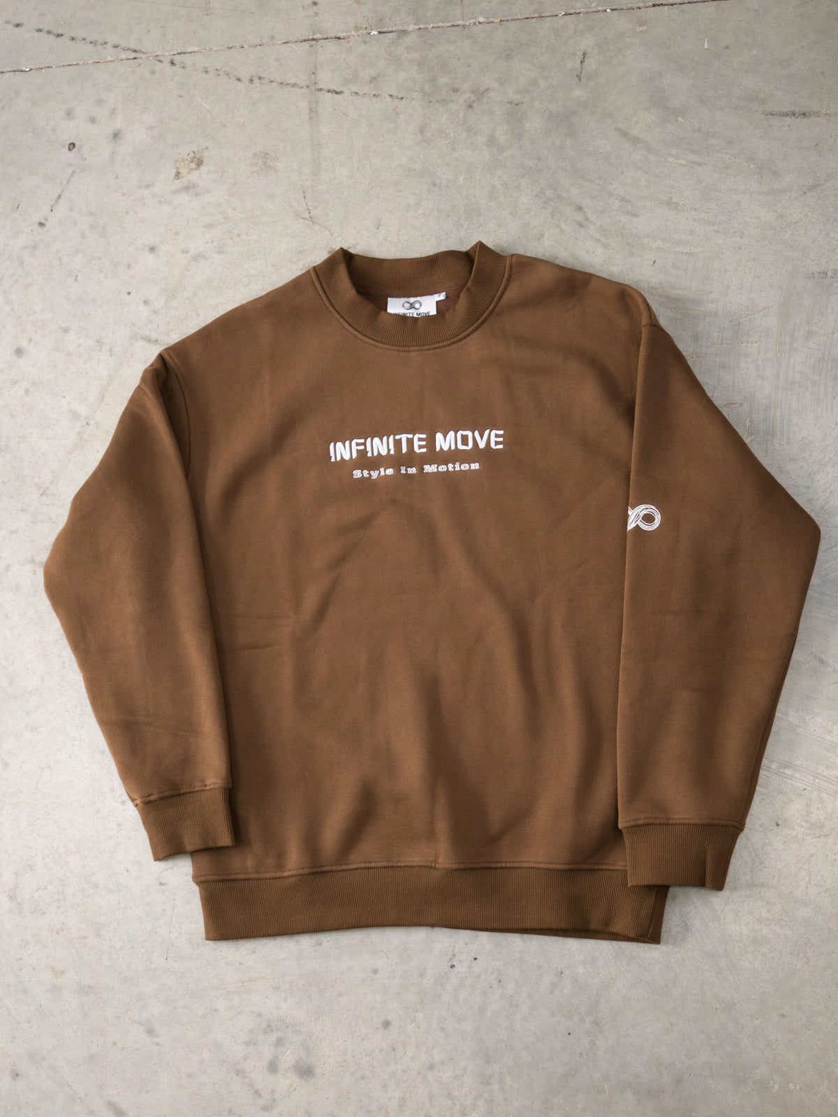 Infinite Limitless - Brown Crew Neck