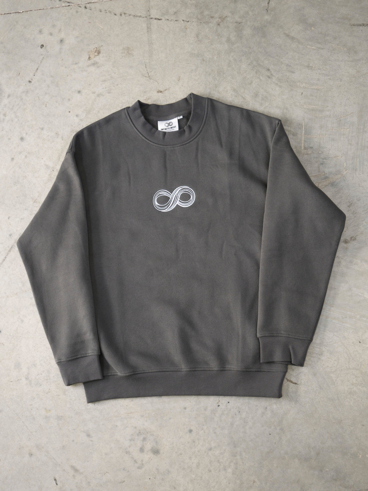 Infinite Apex - Grey Crew Neck